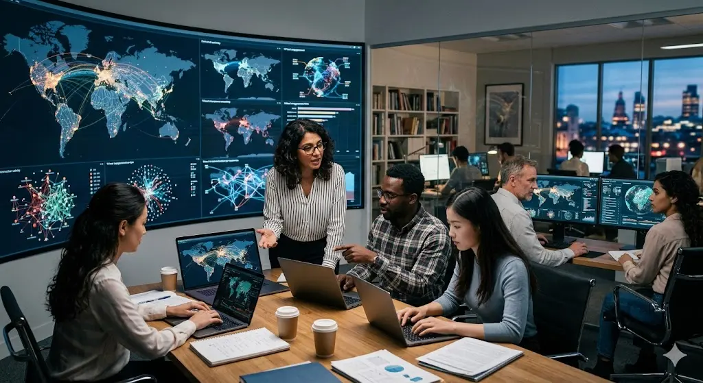 Global Political Research on Virtual Communities