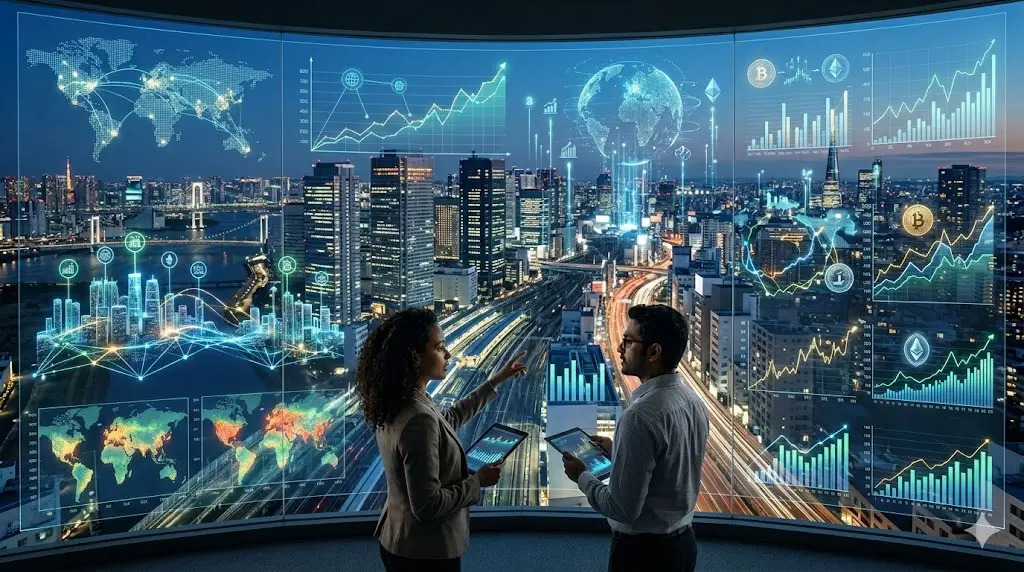 Global Research on Urbanisation in Cryptocurrency Markets