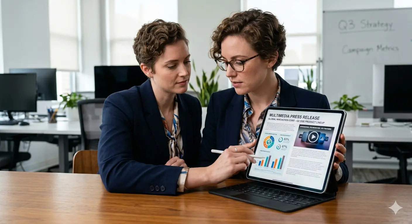 Multimedia Press Releases: How Images and Video Boost Pickup Rate