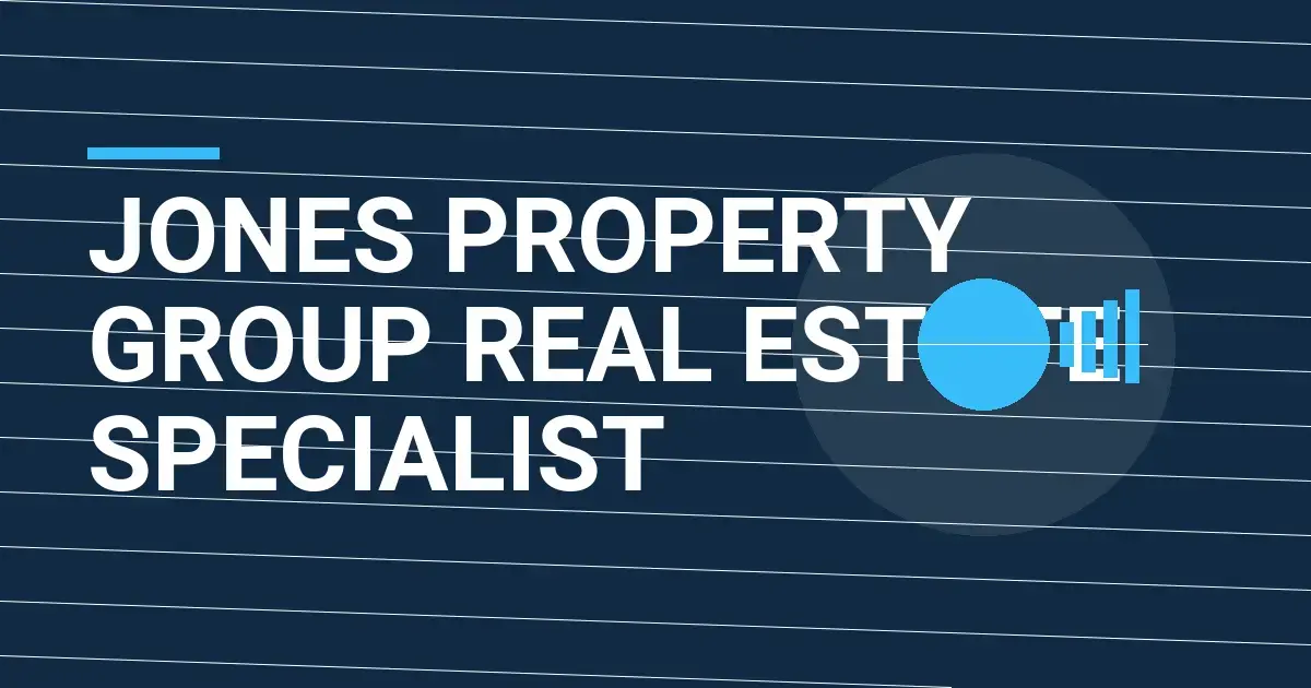 Jones Property Group Real Estate Specialist
