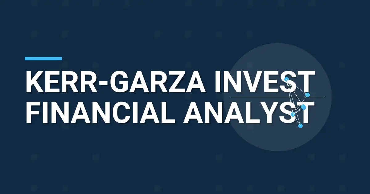 Kerr-Garza Invest Financial Analyst