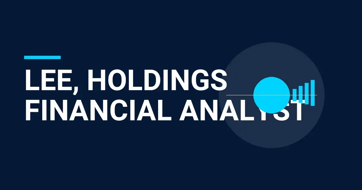 Lee, Holdings Financial Analyst
