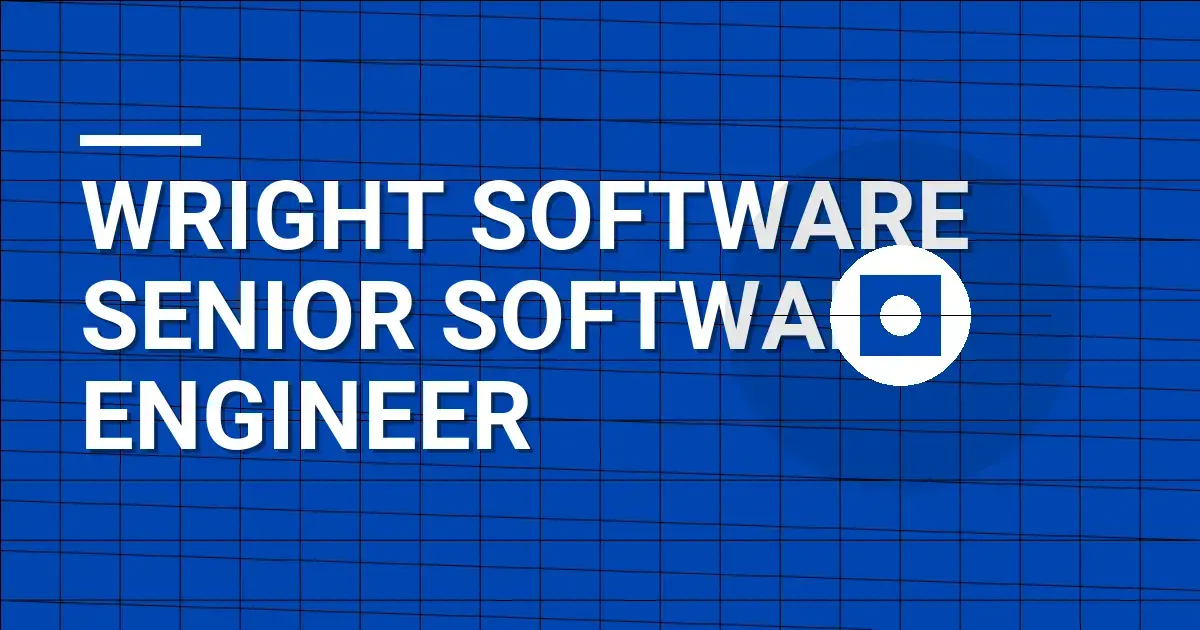 Wright Software Senior Software Engineer